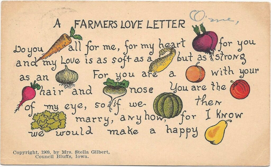 A Farmer’s Love Letter