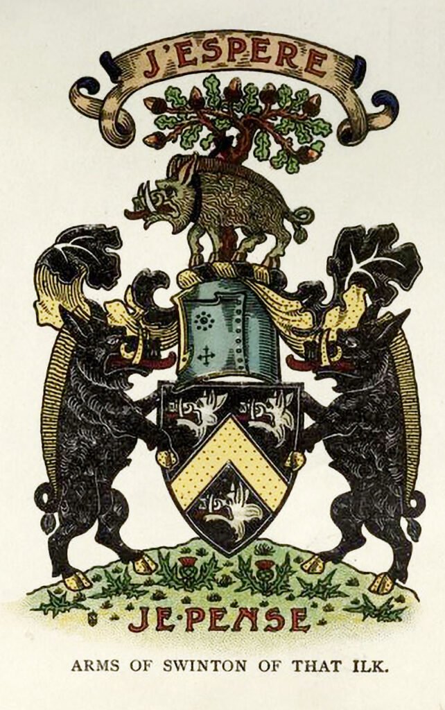 Arms of Swinton of that Ilk